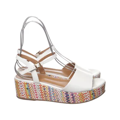 Chaussure compensées (Blanc, Multicolore) de Kazar Cuir