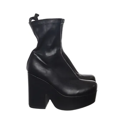 Heeled boots (Black) from Lamoda