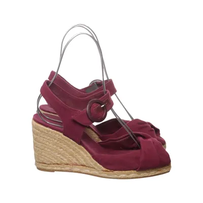 Chaussure compensées (Violet) de Castañer Coton