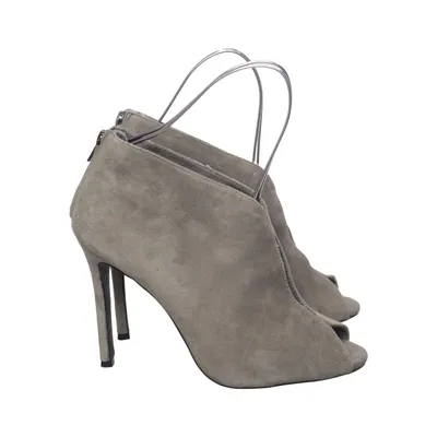 Heeled boots (Gray) from Steve Madden Leather
