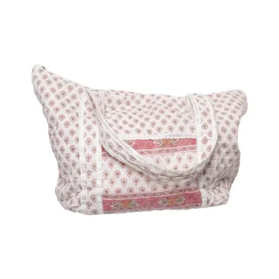 Håndtaske (Hvid, Rød) fra Linvosges Bomuld, Polyester