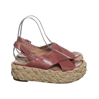 Wedges (Pink, Beige) from Paloma Barceló Leather