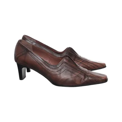 Pumps (Brown) from Simona Fashion Leather