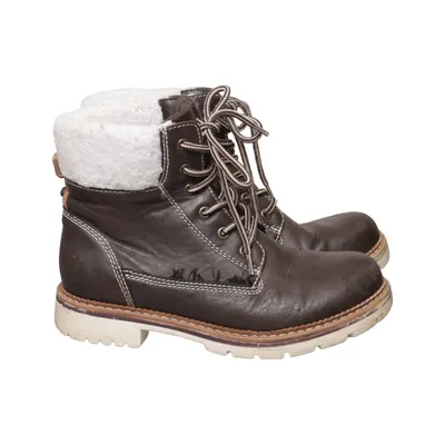 Laced boots (Brown) from Landrover Leather