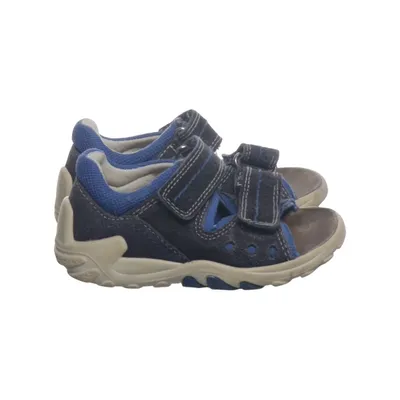 Sandals (Blue, Gray) from Superfit Leather