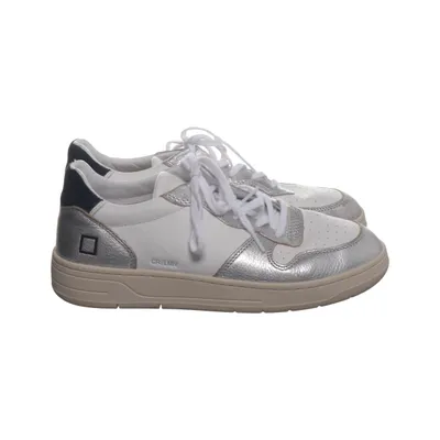 Sneakers (Wit, Zilver) van Date Leer