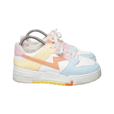 Sneakers (White, Multicolored) from Mannika