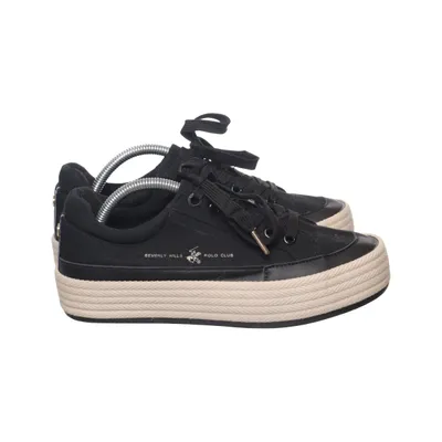 Chaussures en toile (Noir, Beige) de Beverly Hills Polo Club