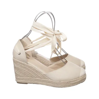 Wedges (Beige) from Ideal Shoes