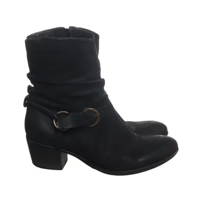 Bottes à talons (Noir) de Tecno Pro Polyester