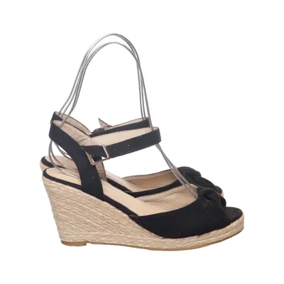 Wedges (Black, Beige) from Sixth Sens Leather