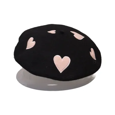 Baret (Zwart, Roze) van Monki Wol