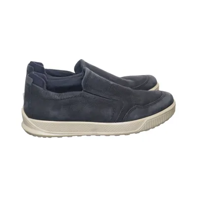 Chaussures d'été en toile (Bleu) de Ecco Cuir