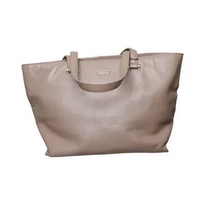 Håndtaske (Beige) fra DKNY Læder