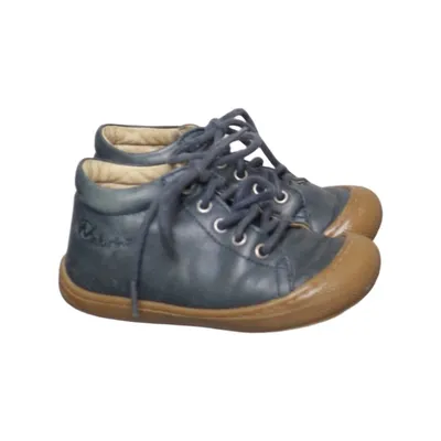 Laced boots (Blue, Brown) from Naturino Leather