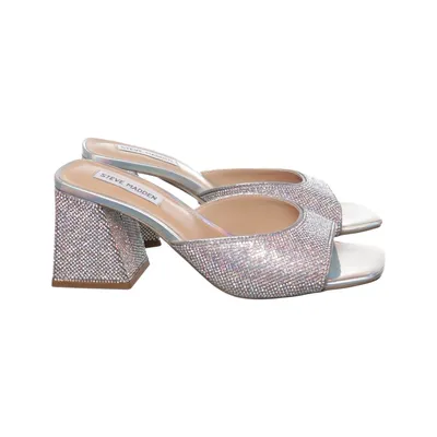 Mules (Silber) von Steve Madden Leder