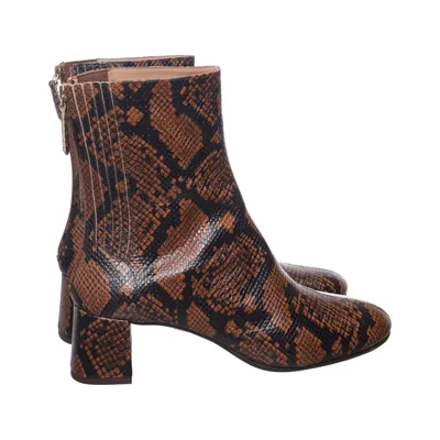 Laarzen met hak (Bruin, Zwart) van Aquazzura Leer