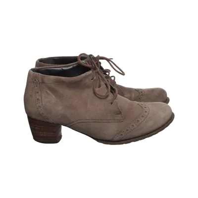 Laced boots (Gray) from Luftpolster