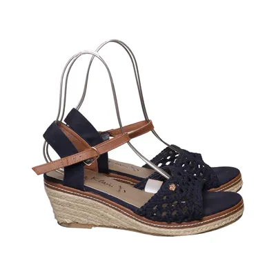 Chaussure compensées (Bleu, Marron) de Jane Klain
