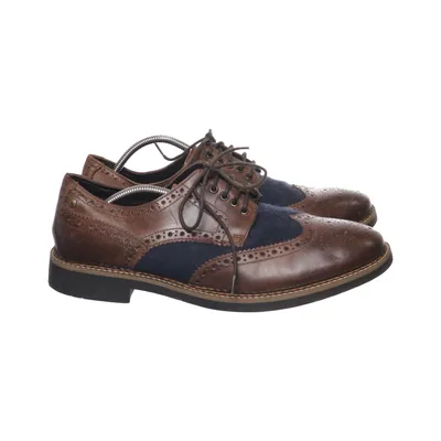 Richelieus (Marron, Bleu) de Base London