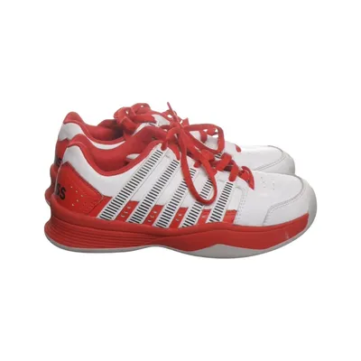 Trainers (White, Red, Silver) from K-Swiss