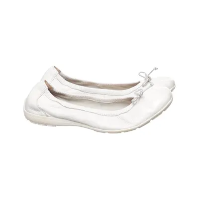 Ballet flats (White) from Caprice