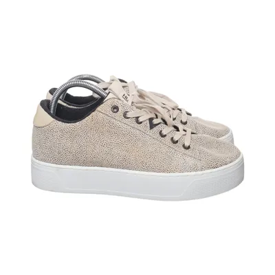 Sneakers (Beige, Multicolored) from Hub Leather