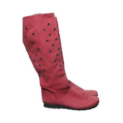 Laarzen (Roze, Rood) van Arche Leer, Suède