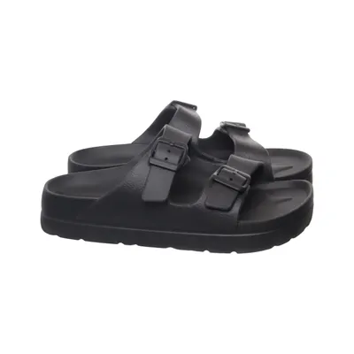 Sandalen (Zwart) van Claudia Ghizzani Polyurethaan
