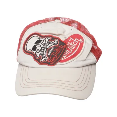 Trucker cap (White, Red) from Von Dutch