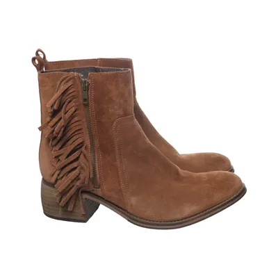 Ankle boots (Brown) from Young Spirit Leather