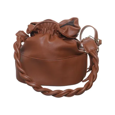 Skuldertaske (Brun) fra Bijou Brigitte Polyester, Polyurethan