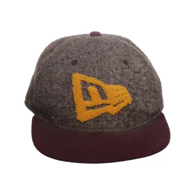 Baseballkasket (Brun, Lilla, Gul) fra New Era Polyester, Uld