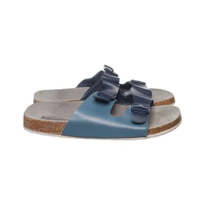 Sandales (Bleu) de Björndal Cuir