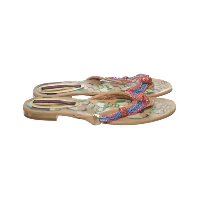 Teenslippers (Beige, Meerkleurig) van Material Girl