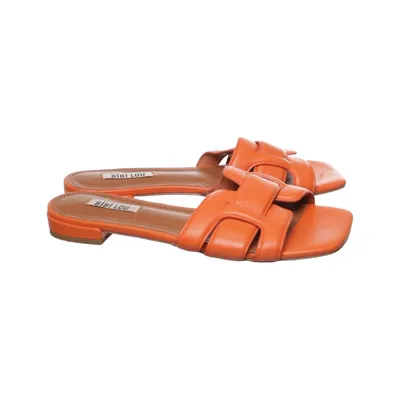Slip-ins (Orange) from Bibi Lou Leather