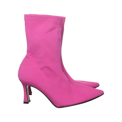 Bottes à talons (Rose) de Divine Follie Cuir