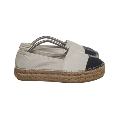 Espadrillos (Hvid, Sort) fra Bagatt Læder