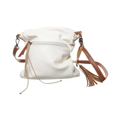 Shoulder-bag (White, Brown) from Emily & Noah