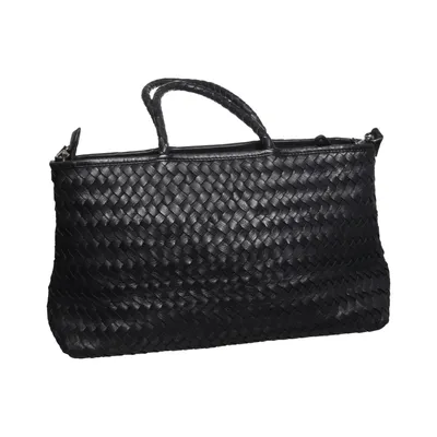 Axelremsväska (Svart) från Mercer & Madison Bomull, Skinn