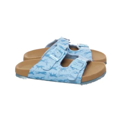 Sandals (Blue, Multicolored) from L&D Leather