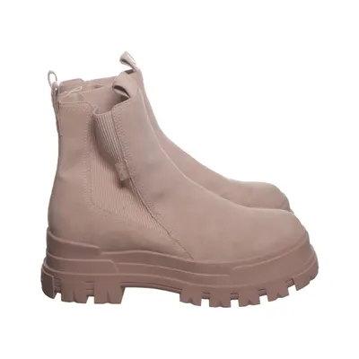 Chelsea boots (Beige) from Buffalo Polyester