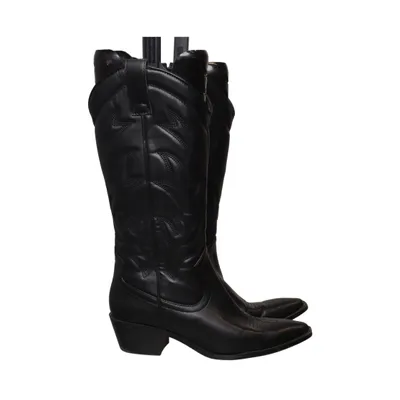 Cowboyboots (Svart) från Stradivarius