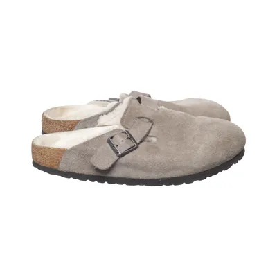 Slippers (Grijs) van Birkenstock Wol