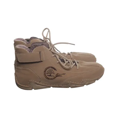 Snørestøvler (Beige) fra Fashion Sport