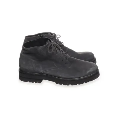 Laced boots (Gray) from Semler Leather