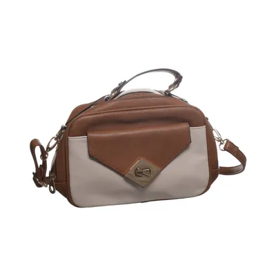 Shoulder-bag (Brown, Beige) from Dune