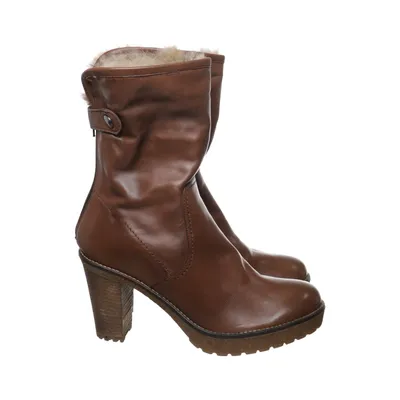 Heeled boots (Brown) from Maripe