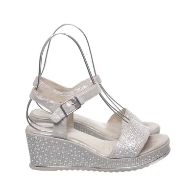 Wedges (Silver) from Be Natural