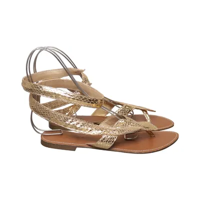 Sandaler (Guld, Brun) fra 3 Suisses Collection Læder